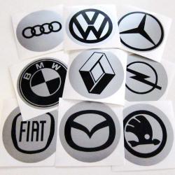 Nalepke za pokrove koles FI 60 mm